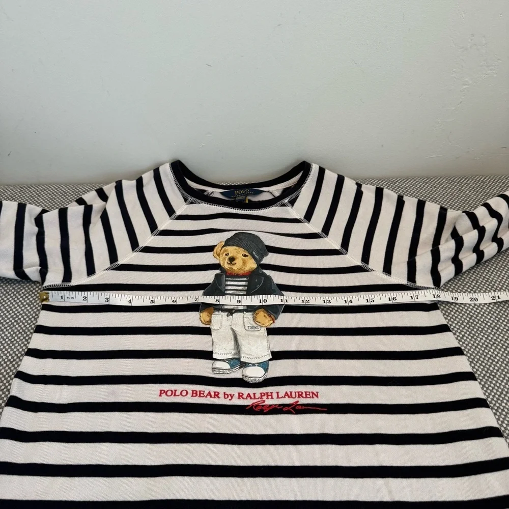 Polo Ralph Lauren Big Girls Polo Bear Fleece Dress size XL/16